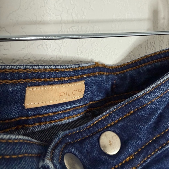 Pilcro High Rise Dark Blue Jeans - Picture 3 of 4